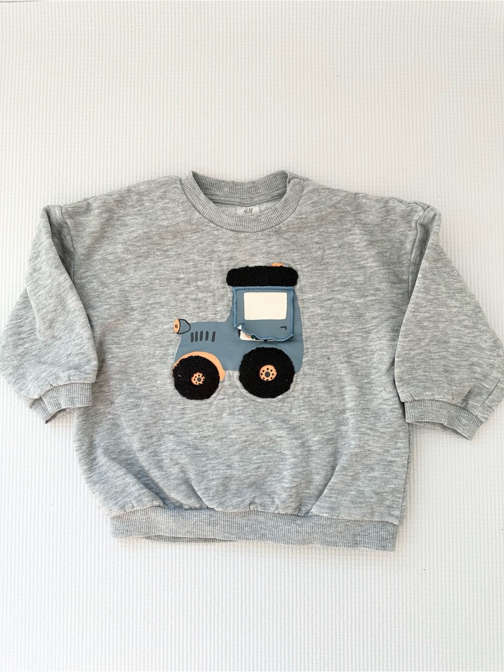 Peekaboo Tractor Crewneck Sweatshirt